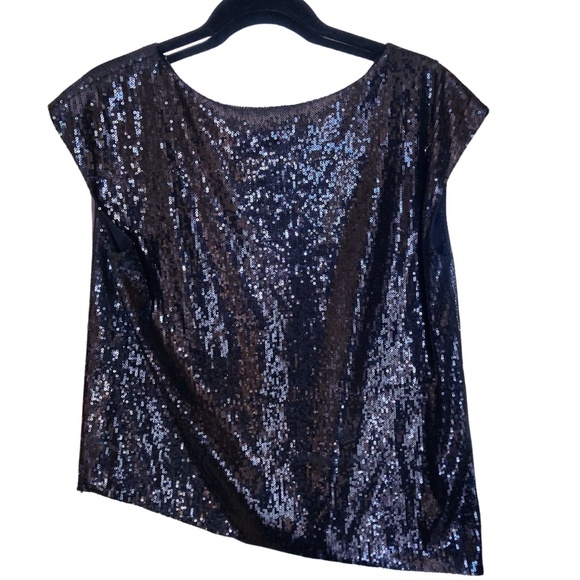 Custom micro-sequin party top - Picture 3 of 3